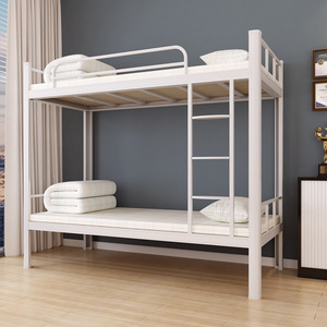 Lit superposé pour adultes, lit à deux étages en fer, lit double en acier, lit simple en métal pour auberge, dortoir, Letto Matrimoniale <span class=keywords><strong>Castello</strong></span> - Product Image 5
