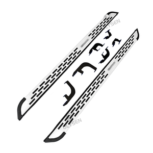 Estribo Lateral Fijo para <span class=keywords><strong>Hyundai</strong></span> <span class=keywords><strong>Tucson</strong></span> Hybrid Executive Edition, Instalación sin Perforación, Alta Calidad - Product Image 1