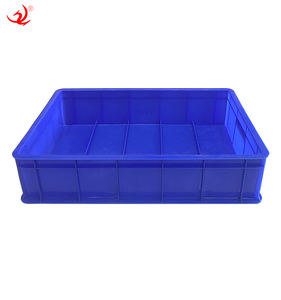 Waterproof Small Plastic Storage Crates <strong>Stackable</strong> and Nestable <strong>Logistics</strong> <strong>Container</strong> for Packaging Small Box - Product Image 2
