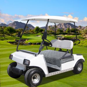 Fundas Personalizadas para Asientos de Carrito de Golf, Manta de Felpa Corta para Asientos de Carrito de Golf, Compatible con EZGO, Yamaha, Club Car y Otros Carritos de Golf de 2 Asientos - Product Image 6