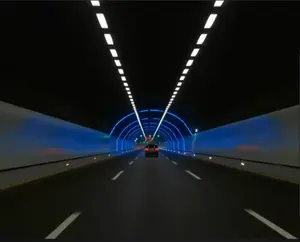 智能LED隧道照明控制和监控系统确保高速公路上更安全和平滑的过渡照明