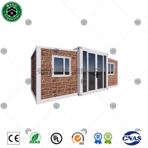 Villa conteneur préfabriquée extensible en kit, 2-3 chambres, structure en acier à panneaux sandwich, vente en gros - Product Image 2