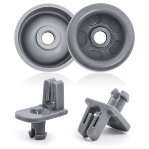WD35X21041, lavavajillas de alta calidad, estante inferior, ruedas, Kit de eje de rodillo, repuesto para piezas de reparación de dishrack de perfil de - Product Image 3