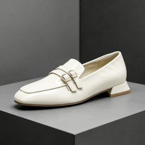 Vente directe d'usine, chaussures en cuir pour femmes, classiques, confortables, légères, en cuir véritable - Product Image 1