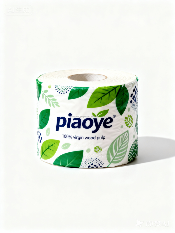 Customizable Eco Friendly Toilet Paper Unbleached