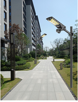 Farola Solar con Cámara 4G Wifi 6MP, Lámpara Solar de Monitoreo para Exteriores, Cámara CCTV Inalámbrica con Red y Cámara Solar de 800W