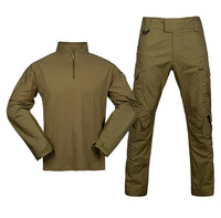 Tenue de Combat Tactique Camouflage Multi-Poches G4 en Tissu Ripstop Respirant [500 Ensembles Personnalisés]