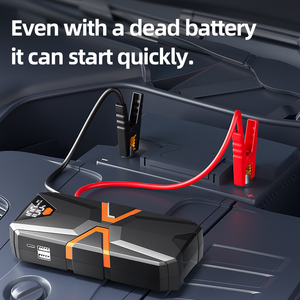 Démarreur de voiture et moto 2000A, batterie au lithium, chargeur portable, allume-cigare multifonctionnel - Product Image 3