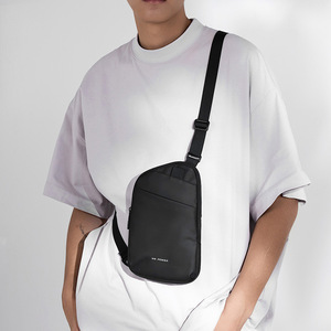 MKW7384 Nylon Men's Chest <strong>Bag</strong> Lightweight Waterproof Shoulder <strong>Bag</strong> Portable Multi-Pocket Phone Crossbody <strong>Bag</strong> for Sports Riding - Product Image 2