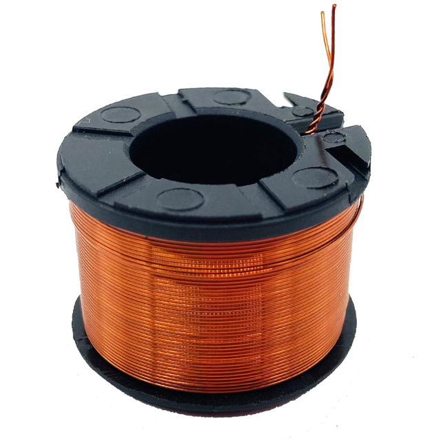 China manufacturer customize Enameled Copper wire Magnetic Coil Winding bobbin coil solenoid coils for auto parts