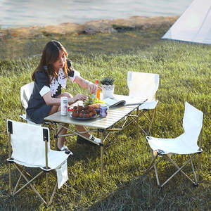 <span class=keywords><strong>เก้าอี้</strong></span>โต๊ะปิกนิกแบบ<span class=keywords><strong>พับ</strong></span><span class=keywords><strong>ได้</strong></span>ทำจากโลหะทันสมัยสำหรับใช้ในร้านกาแฟกลางแจ้งร้านน้ำชานม - Product Image 6