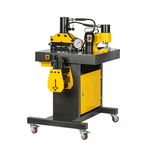 Presse hydraulique portable DHY-150 pour la découpe, le pliage et le poinçonnage de barres en cuivre - Product Image 4