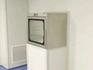 Ventanas de Transferencia de Doble Puerta con Cierre Interbloqueado de Aleación de Aluminio y Acero Inoxidable, Insonorizadas y Esterilizadas, con Vidrio Templado para Alimentos - Product Image 3