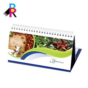 2026 Promotional Durable Using Factory Manufacturer Desk Flip Calendar With Notepad