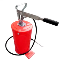 Pompe à graisse haute pression 7L en gros, distributeur de graisse portable à air comprimé avec tuyau et pistolet pour équipement industriel