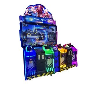 เครื่องยิงวิดีโอเกม Galaxy Legion 4คนใหม่1ปีใช้เหรียญสวนสนุกสำหรับครอบครัว - Product Image 3
