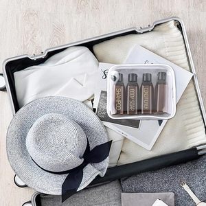 Cosywell 4 chai nhựa cỡ du lịch 3.4oz được chấp thuận <span class=keywords><strong>Tsa</strong></span> 200ml Bình đựng dầu gội bơm chống rò rỉ dung tích nắp lật - Product Image 6