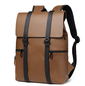 Mochila Unisex Oxford Fashion Student con Cierre de Cremallera Patrón de Letras Impermeable y Gran Capacidad - Product Image 1