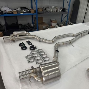 High Performance Full Exhaust System Kit for Benz E63S W213 4.0T Electric Valve Muffler Exhaust Pipe - Product Image 6