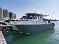 2022 Nouveau design 7.3m x 2.45m multi coque petit catamaran bateau