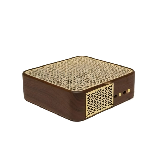 Customized Classic Waterproof Black Walnut Wood & Copper Sheet Speaker Box Empty Case Audio Enclosure DIY Body Shell FJ W-15