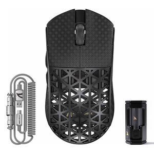 Ban Đầu Tốt Nhất Tấn Công Cá Mập R5 Siêu Không Dây Chuột Chơi Game Vỏ Sợi Carbon 39G Superlight Paw3950 Max Cảm Biến Quang Học - Product Image 1