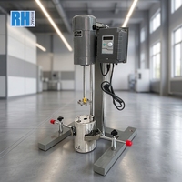 Mélangeurs à cisaillement élevé de 50 L de qualité supérieure à vendre, petit équipement de dispersion pour le traitement du silicone, fournisseur de machines de mélange