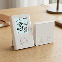 Thermostat de chauffage programmable pour chaudière, application WIFI Smart Life, moderne, prend en charge plusieurs langues, fonctionne avec Alexa Google Home