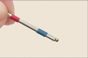 Biji telinga magnetik berlapis emas 24K 1000 buah/kantong terapi aurikular Kelas I bersertifikasi CE dalam obat Tiongkok - Product Image 3