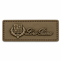 Étiquettes en cuir 3D gaufrées personnalisées pour vêtements, chapeaux, jeans, logo, patch en cuir PU à coudre sur les accessoires vestimentaires