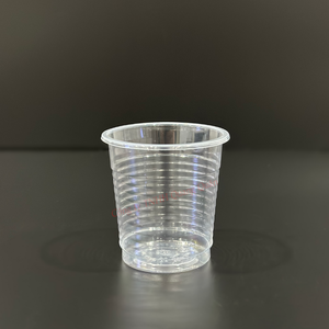 Vente en gros de tasses à café jetables écologiques en plastique PP/PE transparent Logo imprimé Fabriqué au Vietnam pour le thé et les boissons froides - Product Image 1