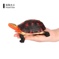 Vente en Gros PVC Solide Simulation Statue Tortue Modèle Animal Figurines Jouets