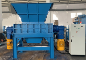 Macchina trituratore doppio albero/macchina triturazione plastica a due alberi per legno WPC/carta/plastica/scatola di cartone/metallo - Product Image 3