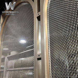 Conception <span class=keywords><strong>de</strong></span> cloison <span class=keywords><strong>de</strong></span> hall d'entrée moderne et luxueuse sur mesure, séparateur en métal, hauteur réglable, cloison <span class=keywords><strong>de</strong></span> pièce, écrans en acier inoxydable découpés au laser - Product Image 3