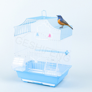 <span class=keywords><strong>Nichoir</strong></span> pliable en fil de fer durable <span class=keywords><strong>pour</strong></span> oiseaux, cage métallique <span class=keywords><strong>pour</strong></span> perroquets et <span class=keywords><strong>pigeons</strong></span>, adapté aux mangeoires et aux abreuvoirs - Product Image 2