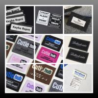 Haga que su Marca se Destaque con Etiquetas Personalizadas Ecológicas de Satén Tejido de Primera Calidad para Marcas de Ropa - Empaquetado en Rollo