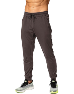 Pantalons de survêtement en coton pour hommes en gros, taille haute, décontractés, joggings, motif droit, pantalons de sport d'été avec poches cargo, teinture unie - Product Image 2