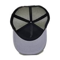 Gorra de Béisbol de Color Sólido de Alta Calidad, Logotipo Serigrafiado, Gorra Trucker Ajustable de 5 Paneles con Malla Transpirable en la Parte Trasera