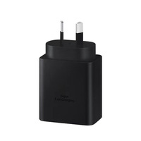 Adaptateur de voyage PD 45W en nitrure de gallium de haute qualité, chargeur de téléphone de bureau 1 port Type-C, prise UK, chargeur ultra-rapide