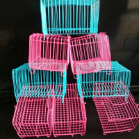 Cage d'entraînement pour perroquet Myna, petit oiseau, poussin, lapin, canard - Cage à oiseaux en fer durable