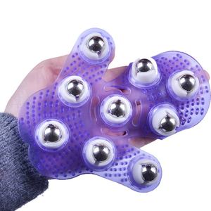 Masseur de corps de <span class=keywords><strong>massage</strong></span> en forme de paume avec 9 rouleaux à 360 degrés - Product Image 1