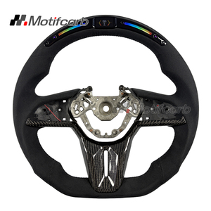Volante Personalizado de Gamuza con Pantalla LED Inteligente para Nissan GT-R R35 Premium Skyline Edition NISMO Godzilla 2017-2026 - Product Image 1