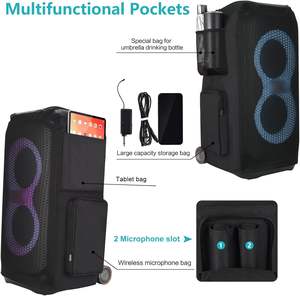 กระเป๋าเก็บของสำหรับ <span class=keywords><strong>JBL</strong></span> <span class=keywords><strong>partybox</strong></span> ลำโพง<span class=keywords><strong>320</strong></span>เวทีฝาครอบกันฝุ่นสำหรับ <span class=keywords><strong>JBL</strong></span> <span class=keywords><strong>partybox</strong></span> ลำโพง310แบบพกพา - Product Image 6