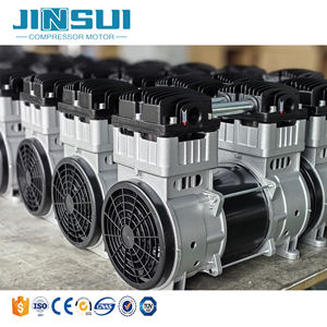 Портативный небольшой воздушный компрессор 2HP поршневой медицинский воздушный компрессор непосредственно Стоматологическая турбина Портативный 1500 Вт Бесшумная головка компрессора - Product Image 6