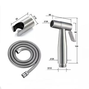Классический ручной распылитель для биде с регулируемым давлением - Product Image 6