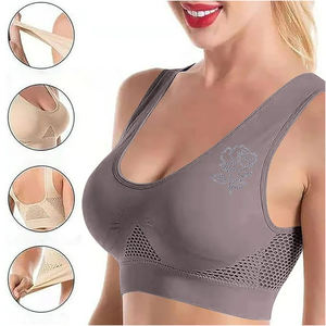 Soutien-gorge de sport pour femmes avec bretelles réglables et soutien-gorge de sport élastique solide pour femmes avec contrôle de l'humidité - Product Image 5