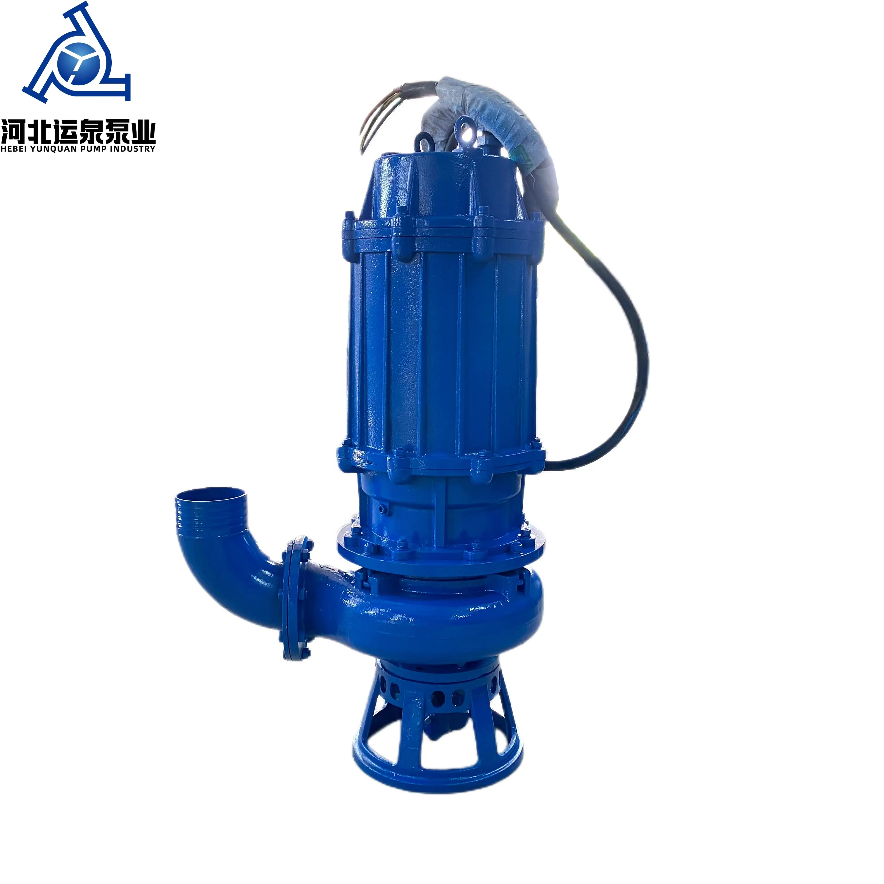 High quality A05 material large flow wear-resistant mining metallurgy sand pumping submersible slurry pump