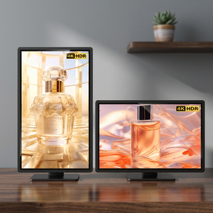 จอแสดงผลโฆษณาดิจิทัลแบบอินเทอร์แอคทีฟ LCD ความละเอียด 4K Full HD 1080p สำหรับติดตั้งภายนอกอาคาร ระบบแอนดรอยด์ เหมาะสำหรับห้างสรรพสินค้า สถานีรถไฟฟ้าใต้ดิน - Product Image 2