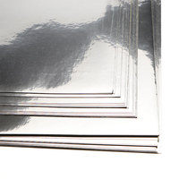 Autocollant A4 HH 039 5C Argent Brillant 120g Papier Vinyle Autocollant à Base Jaune pour Imprimante Laser Uniquement