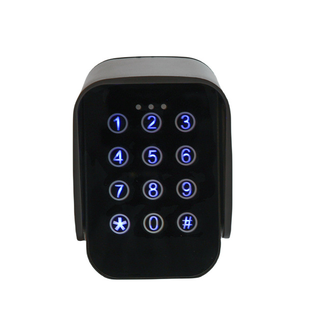 Modern 433.92 MHz Rolling Code Wireless Keypad with Universal Receiver for Outdoor Applications